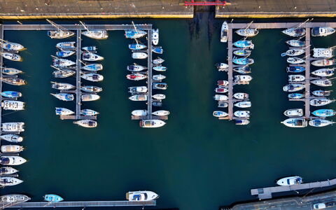 Bryn Derfel House: Boot, Blauw, Water, Jachthaven, Wijze Van Vervoer, Watercraft, Zwemwater, Boten En Varen - Materialen En Benodigdheden, Vervoer, Waterweg