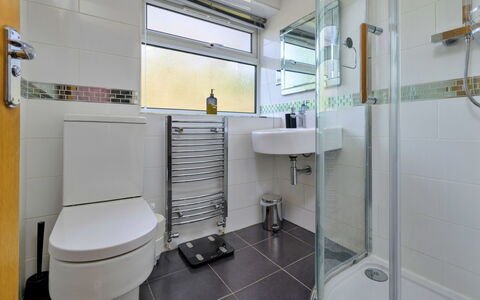 Dyffryn: Interieur Ontwerp, Flooring, Loodgieterswerkinrichting, Verdieping, Badkamer, Toilet, Wc Bril, Wastafel, Loodgieter, Kraan