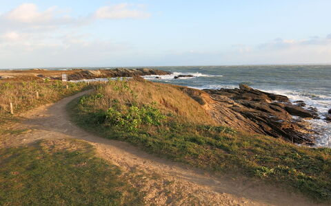 Beg en Aud: Kust, Horizon, Ecoregio, Kust En Oceanic Landvormen, Zee,  Felsen\, Kust, Terrein, Oceaan, Strand