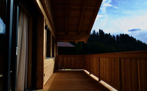 Kaiserchalet: Hout, Hardwood, Plank, Beits, Timmerhout, Blokhut, Siding, Multiplex, Balkon