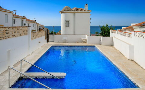 La Mar Serena: Zwembad, Zee, Vrije Tijd, Balkon, Oceaan, Vakantie, Badplaats, Villa, Leuning, Toevlucht