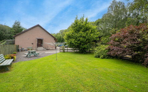 Iola Annex: Gras, Struik, Verblijf, Tuin, Groundcover, Gazon, Boerderij, Werf, Backyard