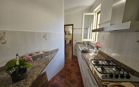 Alla Terrazza sul Fiume: Flooring, Hout, Interieur Ontwerp, Verdieping, Keuken, Countertop, Major Appliance, Kamer, Verlichting, Toestel Van De Keuken