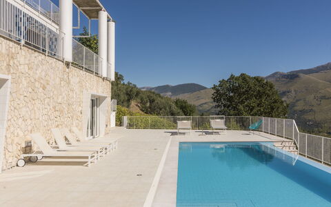 Capri: Zwembad, Toevlucht, Landgoed, Veranda, Villa, Buitenmeubels, Balkon, Eco Hotel, Boerderij, Hotel