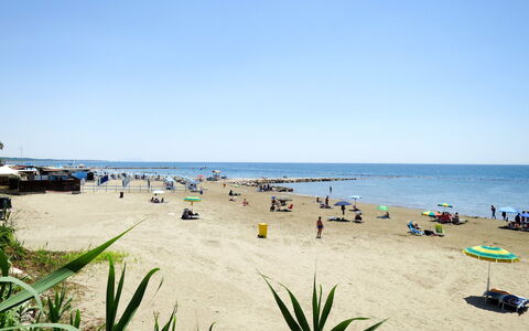 Il Giardino di Anzio: Lucht, Zwemwater, Strand, Horizon, Kust, Zomer, Zee, Kust En Oceanic Landvormen, Zand, Kust