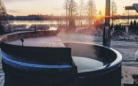 Worławki 100: Water, Schemer, Reflectie, Avond, Ochtend, Zonsopkomst, Zonlicht, Winter, Zonsondergang