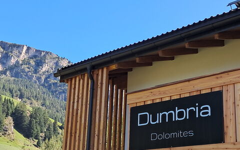 Chalet Dumbria Dolomites: Bergketen, Vallei, Heuvel Station, Ridge, Beits, Bergdorp, Timmerhout