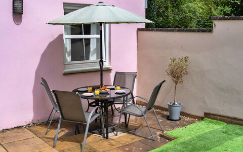 Marshmallow House: Balkon