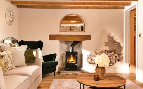 Horsepool Cottage: Balkon