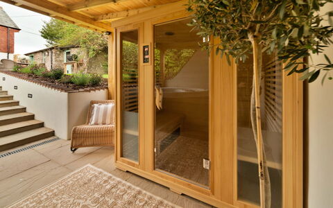 Horsepool Cottage: Balkon