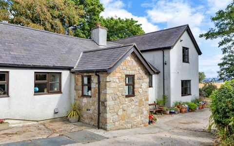Garth Cottage: Balkon