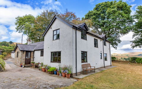 Garth Cottage: Balkon