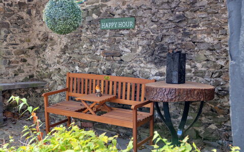 Garth Cottage: Balkon