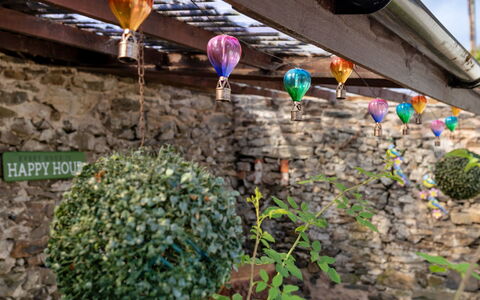 Garth Cottage: Balkon