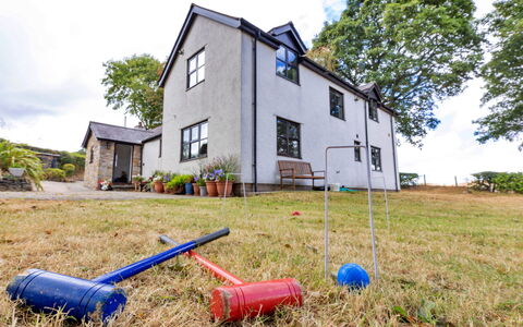 Garth Cottage: Balkon