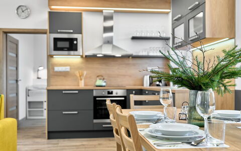 Kovářská 543: Meubilair, Keuken, Cabinetry, Countertop, Toestel Van De Keuken, Interieur Ontwerp, Flooring, Hout, Major Appliance, Huishoudapparatuur