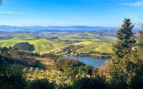 La Veduta - la Finestra su Castelfalfi: Bergachtig Landvormen, Natuur, Natuurlijke Omgeving, Natuurlijk Landschap, Heuvel, Hoogland, Berg, Landschap, Ecoregio, Tarn