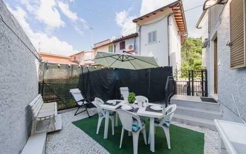 Dimora Little Dream: Balkon, Binnenplaats, Fiets, Kamerplant