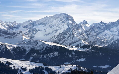 Chalet Scarbo: Sneeuw, Berg, Lucht, Bergachtig Landvormen, Winter, Bergketen, Glacial Landform, Heuvel, Hoogland, Ridge
