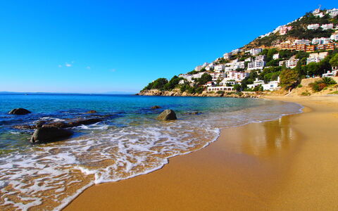 S'Alqueria Petita: Natuurlijke Omgeving, Kust, Strand, Kust En Oceanic Landvormen, Kust, Zee, Landschap, Zand, Headland, Golf