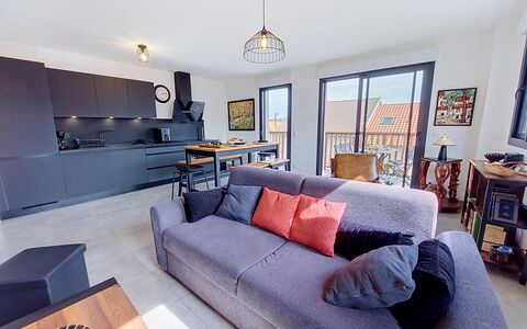 Les Alizés: Meubilair, Interieur Ontwerp, Flooring, Verdieping, Bankstel, Appartement, Kamer, Woonkamer, Huis