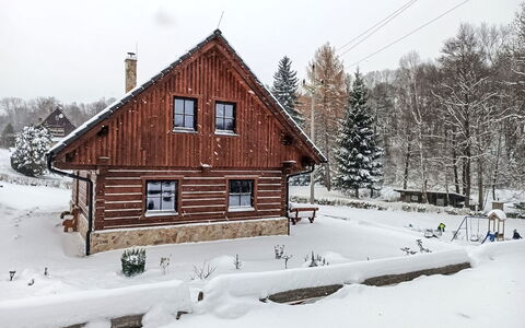 Donut Retreat 1: Sneeuw, Gebouw, Huis, Venster, Hout, Winter, Huis, Dak, Verblijf, Freezing