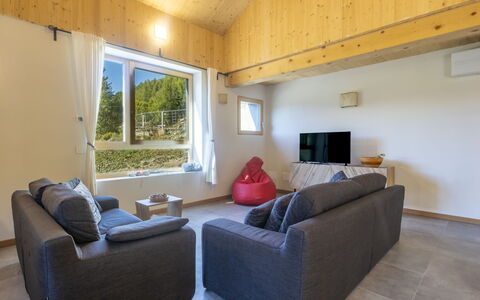 Crestun Design Duplex: Flooring, Interieur Ontwerp, Verdieping, Plafond, Kamer, Houten Vloer, Hardwood, Beits, Woonkamer