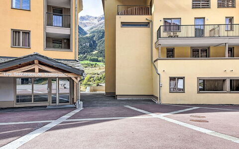 Terrasses de Termignon: Appartement, Toevlucht, Zwembad, Condominium, Balkon, Hotel, Eco Hotel, Villa, Kamerplant