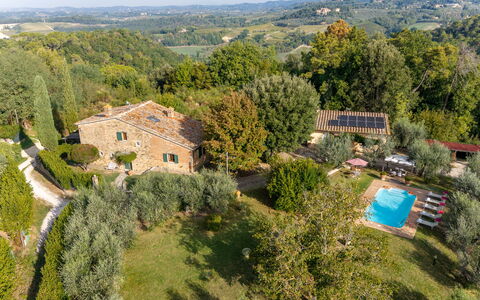 Podere Selva, Pool, Chianti: Landgoed, Verblijf, Voedsel, Boerderij, Villa, Backyard, Hacienda, Eco Hotel, Plantage