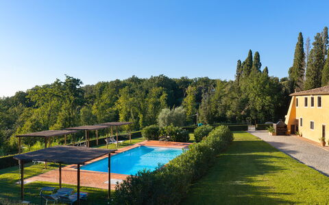Villa Poggio Bellavista 8: Landgoed, Hacienda, Villa, Eco Hotel, Zwembad