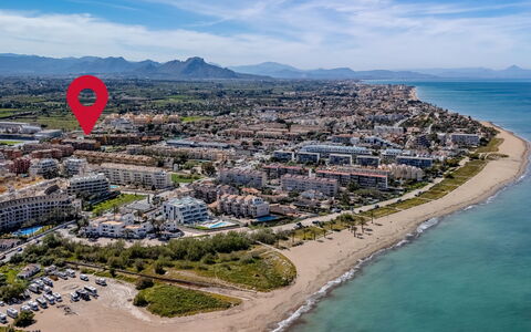 Puerta del Tenis: Kust, Zee, Woongebied, Strand, Horizon, Kust En Oceanic Landvormen, Kust, Oceaan, Appartement, Baai