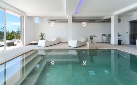 Dimora Montefalcone 8, Emma Villas: Flooring, Verdieping, Plafond, Interieur Ontwerp, Verlichting, Samengesteld Materiaal, Zwembad, Toevlucht, Stoel, Hotel