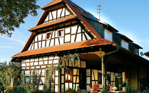 Ichenheim 120: Lucht, Fabriek, Gebouw, Venster, Schaduw, Boom, Verblijf, Hout, Dak, Facade