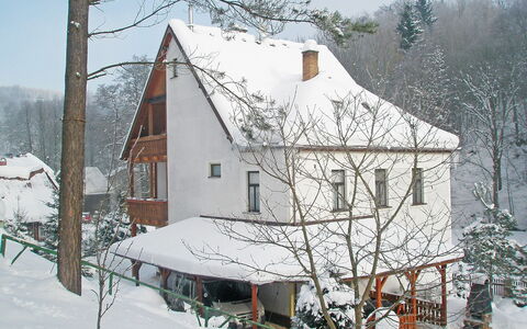 Zlata Olesnice: Sneeuw, Winter, Huis, Huis, Freezing, Eigendom, Boom, Dak, Vorst, Verblijf