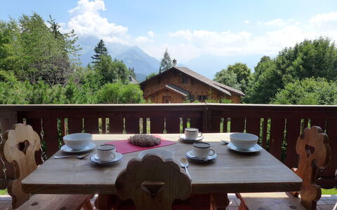 Villars 995: Tafel, Eigendom, Meubilair, Buitentafel, Dak, Vrije Tijd, Restaurant, Patio, Boom, Dek