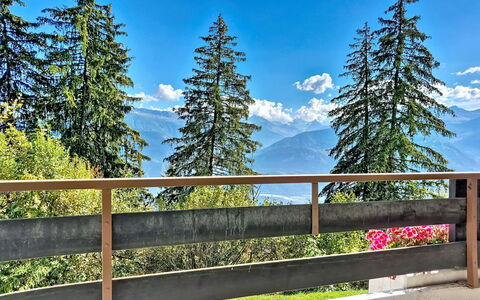 Yuca B Apt. 28: Lucht, Bergachtig Landvormen, Bergketen, Woud, Heuvel Station, Lariks, Ridge, Alpen, Vallei