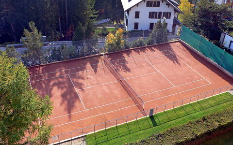 Crans-Montana 530: Fabriek, Gebouw, Venster, Helling, Hout, Boom, Land Lot, Stedelijk Ontwerp, Huis, Gras
