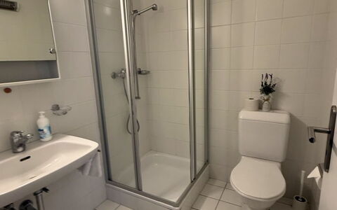 Ascona 100: Verdieping, Loodgieterswerkinrichting, Flooring, Interieur Ontwerp, Badkamer, Loodgieter, Kamer, Wastafel, Kraan, Wastafel In De Badkamer