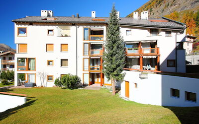 Pontresina 170: Eigendom, Gebouw, Huis, Woongebied, Huis, Onroerend Goed, Appartement,  Dorf\, Architectuur, Facade