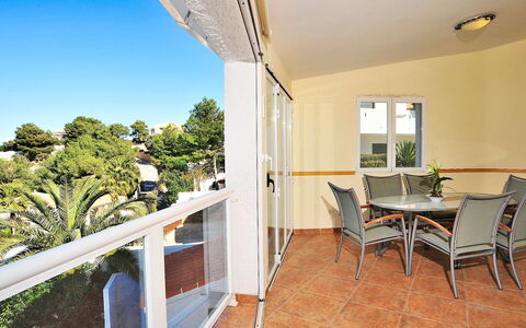 Balcon al Mar: Eigendom, Onroerend Goed, Gebouw, Kamer, Huis, Balkon, Appartement, Huis, Meubilair, Interieur Ontwerp