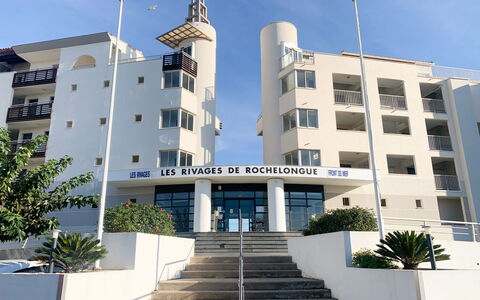 Les Rivages de Rochelongue: Appartement, Condominium, Gemengd Gebruik, Schaduw, Balkon, Hotel, Hoofdkwartier