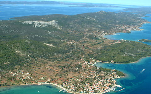 Ankica: Luchtfotografie, Kust En Oceanic Landvormen, Vogelperspectief, Inlet, Schiereiland, Kust, Headland, Kaap, Zee, Voorgebergte