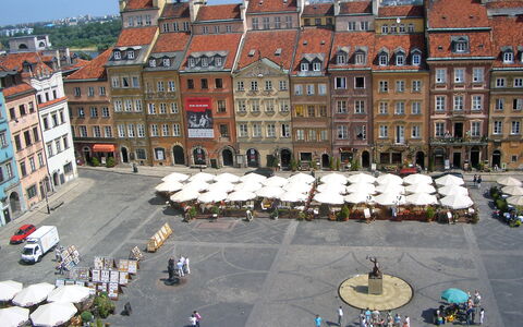 Rynek Starego Miasta: Stadsplein, Stad, Menselijke Nederzetting, Openbare Ruimte, Gebouw,  Dorf\, Gemengd Gebruik, Plein, Buurt, Stedelijk Ontwerp