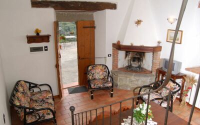 Il Grano: Kamer, Haard, Eigendom, Fireplace, Meubilair, Woonkamer, Huis, Steenoven, Houtkachel, Gebouw