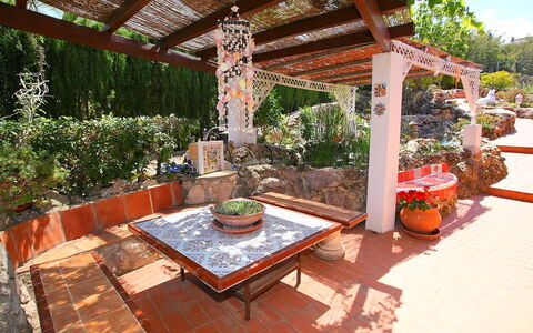 Casa Gran Sorolla: Eigendom, Pergola, Gebouw, Onroerend Goed, Huis, Patio, Backyard, Kamer, Boom, Architectuur
