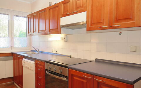Olešná: Countertop, Cabinetry, Keuken, Kamer, Eigendom, Meubilair, Kast, Gebouw, Interieur Ontwerp, Beits