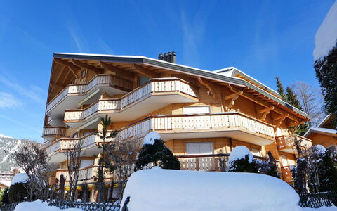 Villars 785: Hout, Architectuur, Huis, Balkon, Verblijf, Freezing, Winter, Sneeuw, Siding