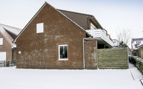 Achtern Diek 24: Huis, Huis, Eigendom, Sneeuw, Winter, Woongebied, Dak, Gebouw, Architectuur, Onroerend Goed