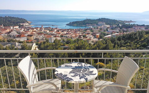 Makarska 592: Eigendom, Toerisme, Gebouw, Onroerend Goed, Vakantie, Huis, Appartement, Stad, Berg, Hotel
