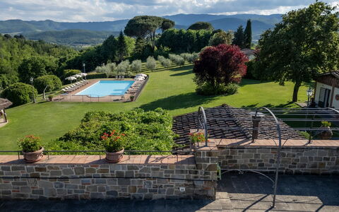 Villa Sant' Angelo: Boom, Struik, Landgoed, Heuvel Station, Eco Hotel, Boerderij, Landscaping, Tuin, Plantage, Hacienda